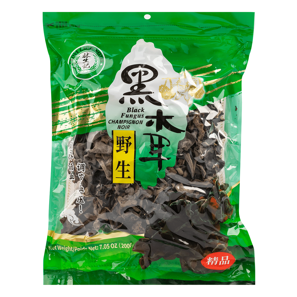 林生记 精选黑木耳 200 克