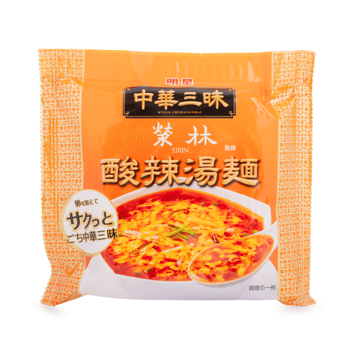 明星中華三昧 酸辣湯麺 3.84 オンス*48 パック