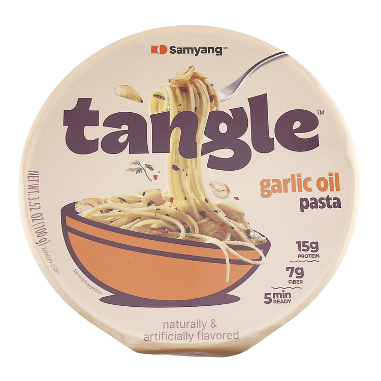 SAMYANG TANGLE Garlic Oil Pasta Big Bowl 100 g