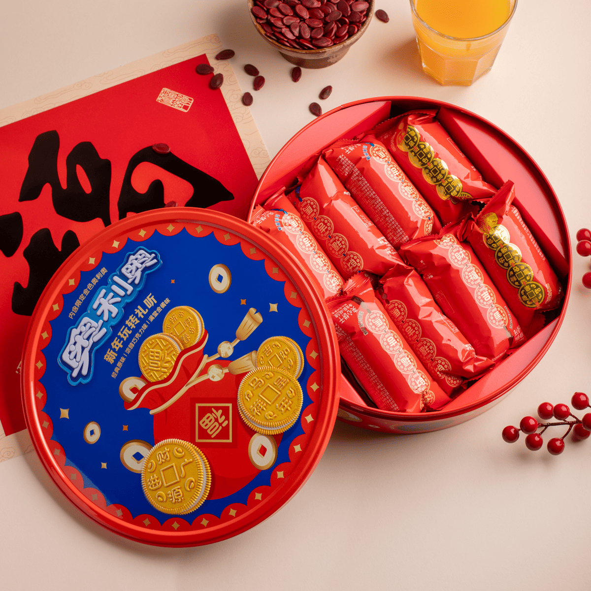 Oreo Cookie Lunar New Year Gift Box Limited Flavor 388 グラム - Weee!
