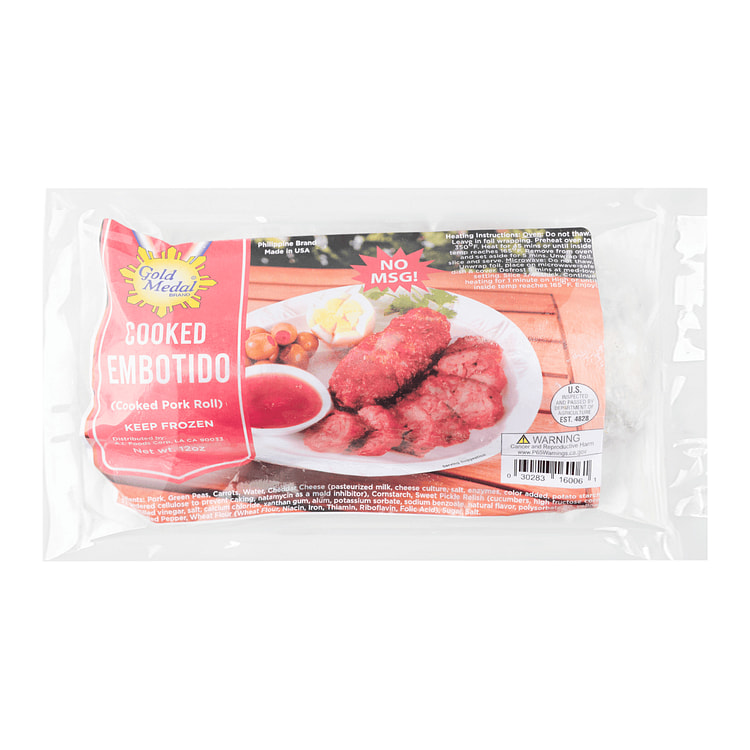 Gold Medal Cooked Embutido 12-12.5 oz