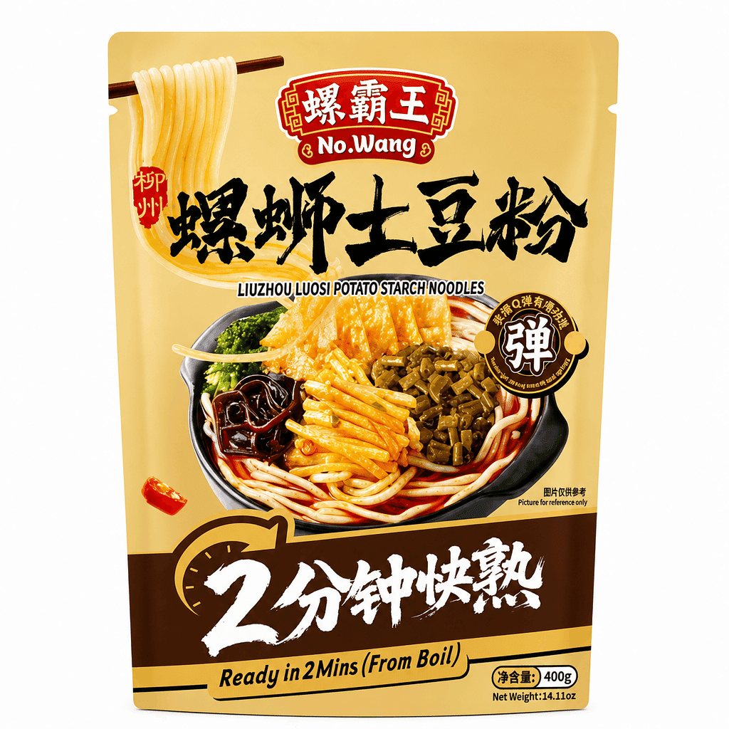 Luobawang Luosifen — Potato Starch Noodle 400 g