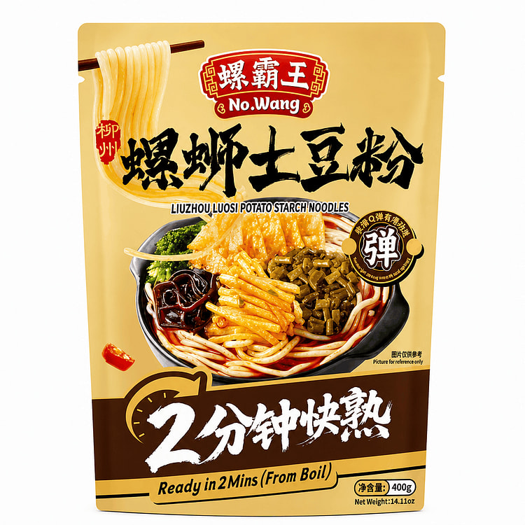 Luobawang Luosifen — Potato Starch Noodle 400 g