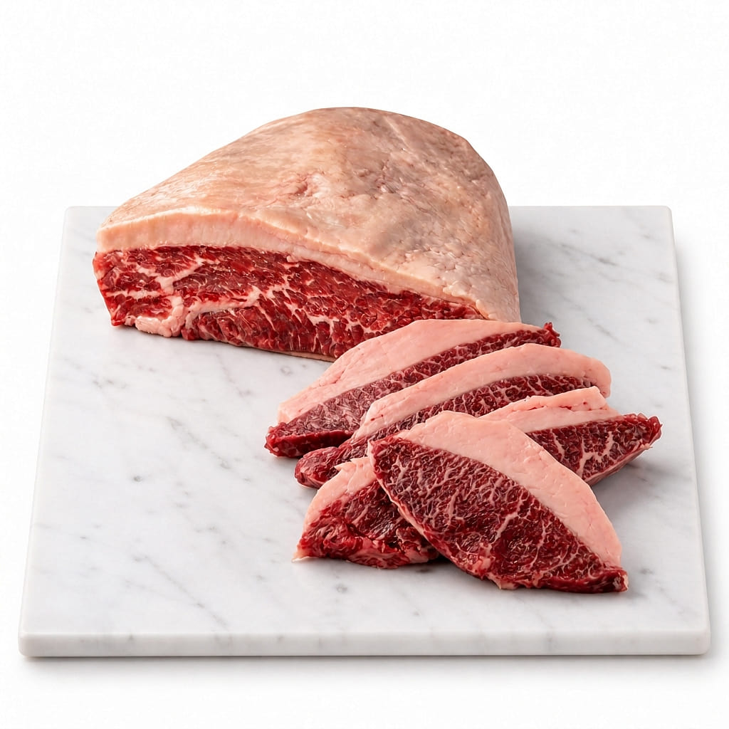 Picanha – Lager Size, Fat-On Sirloin Rump Cap 3.76-4.5 lb
