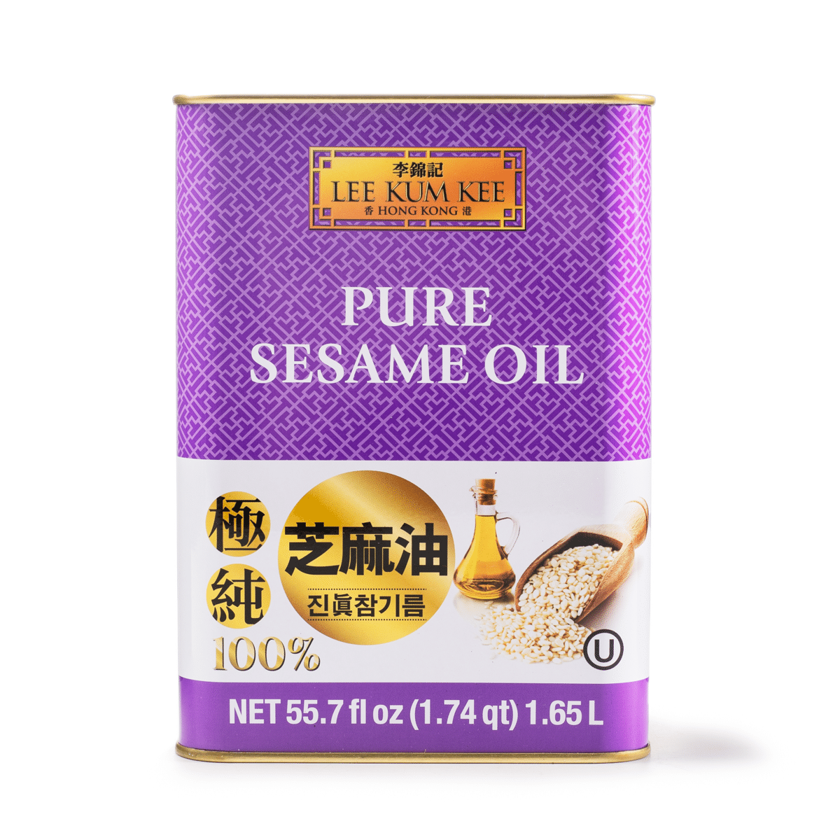 Dầu Mè Nguyên Chất Lee Kum Kee 55.7 fl.oz*10 pack