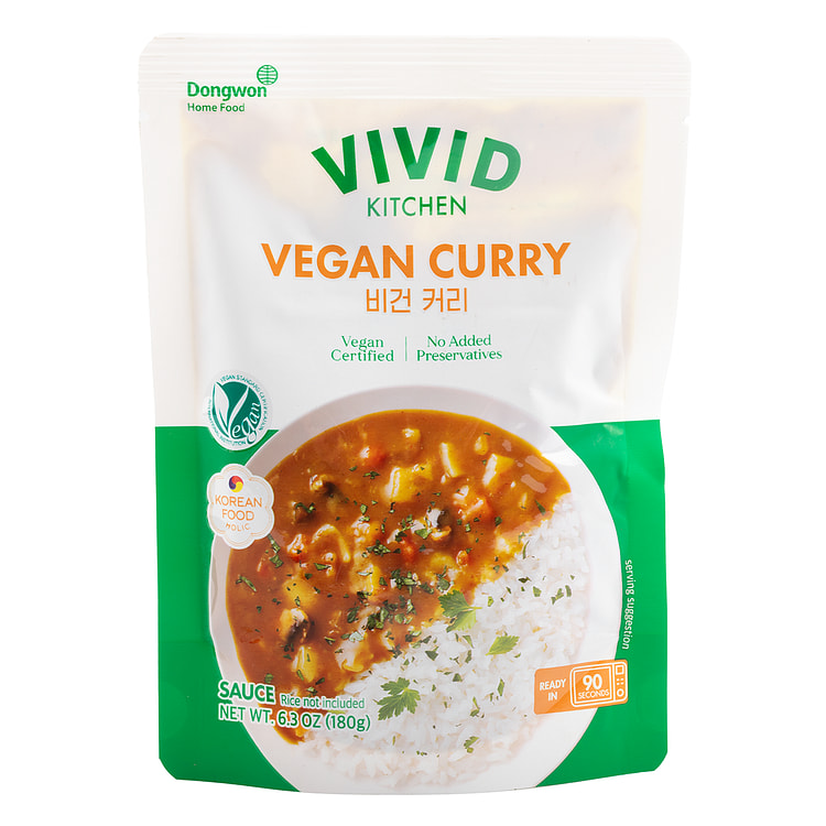 VIVID Kitchen Vegan Curry 6.3 盎司