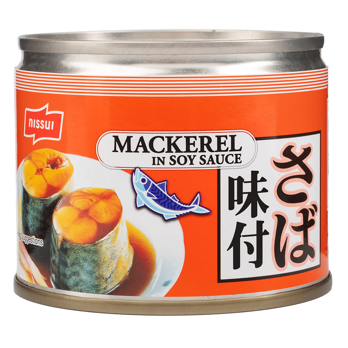Nissui Canned Mackerel in Soy Sauce 6.7 oz