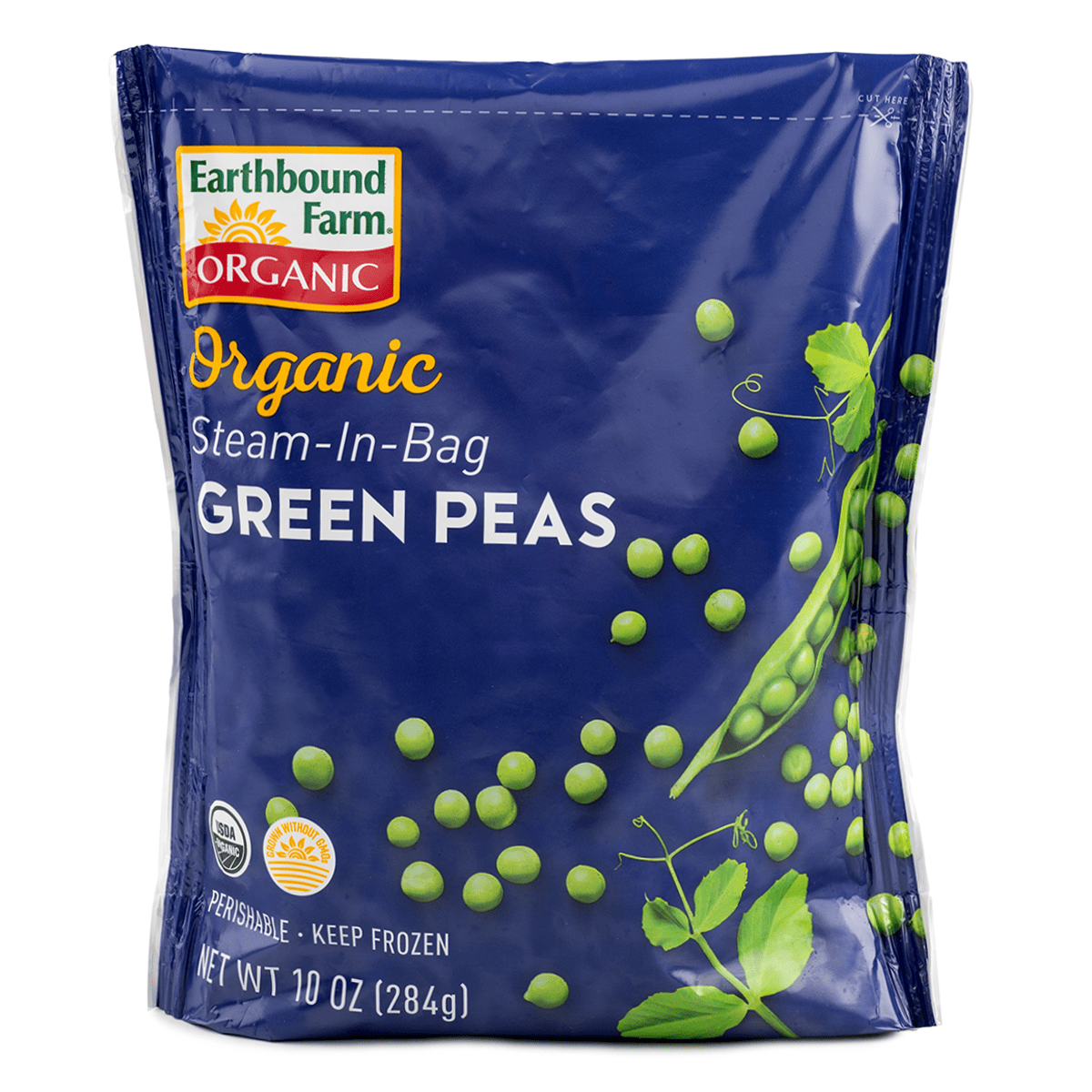 Earthbound Farm Organic Green Peas, Frozen 10 oz