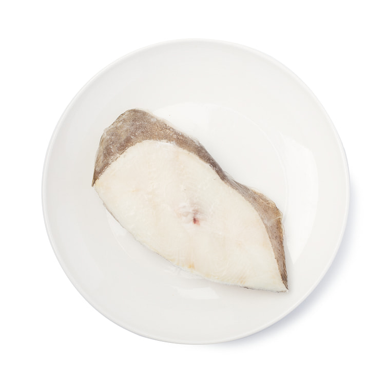 Filete de Halibut de Groenlandia, congelado 8-11 onza(s)