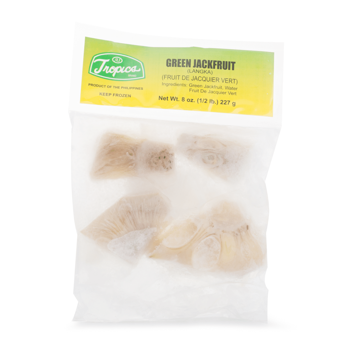 Tropics Green Jackfruit (Langka), Frozen 8 oz