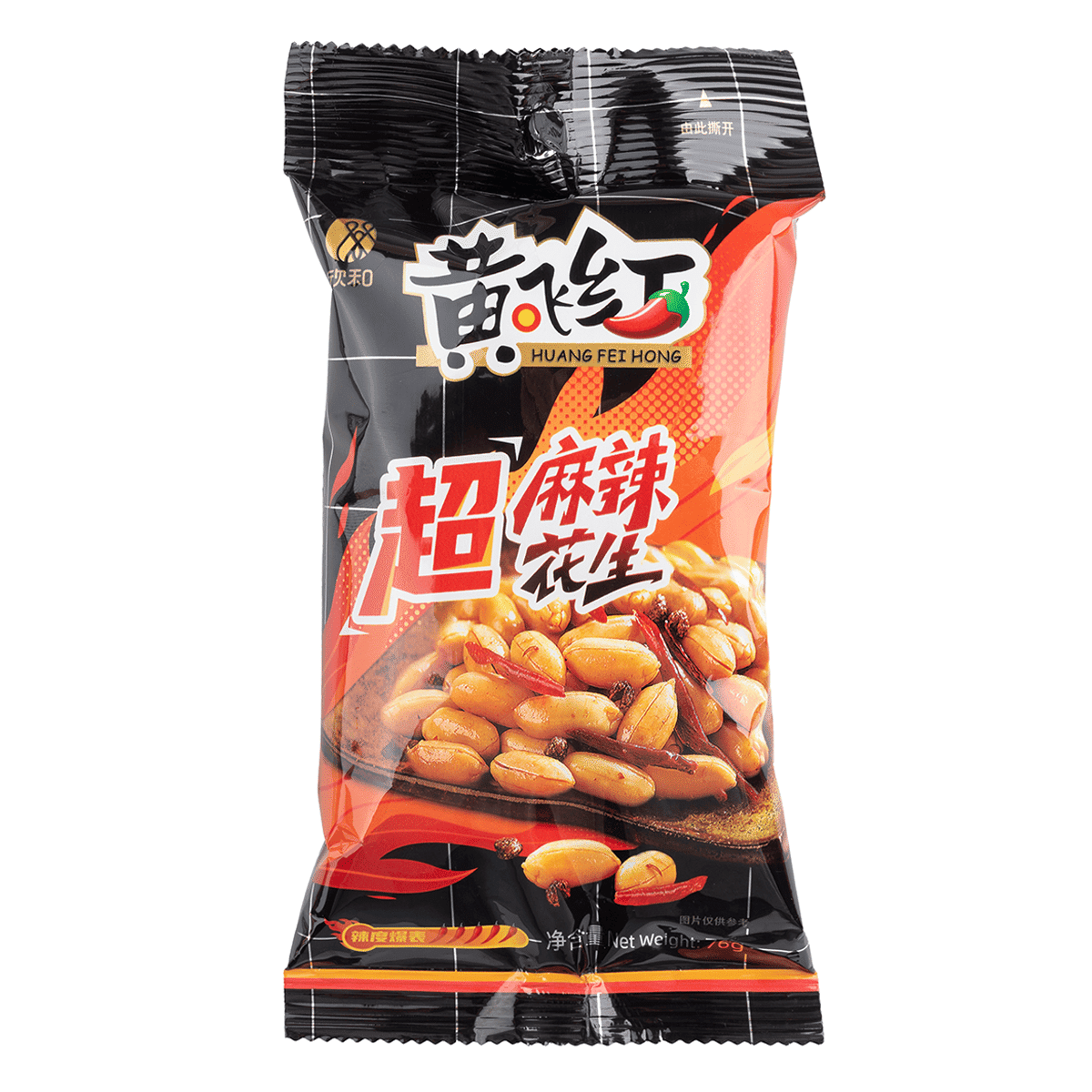 Huang Fei Hong Spicy Peanuts 76 g