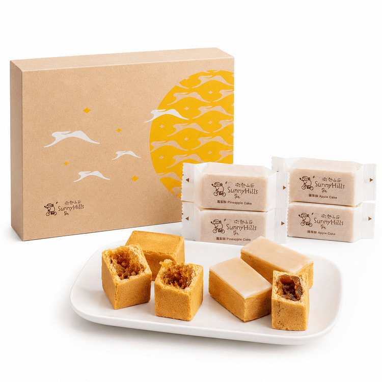 Pineapple Cake and Apple Cake Gift Box 10pcs
