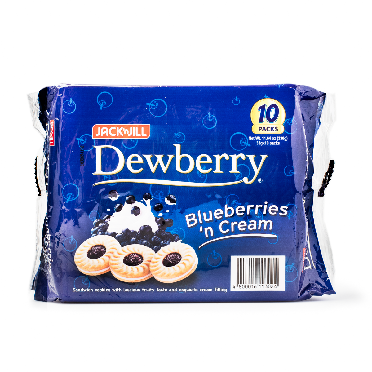 cookie様 Jack 'n Jill Dewberry Sandwich Cookies with Cream and