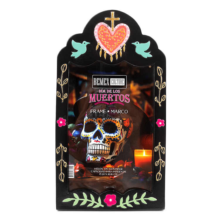 Dia de Los Muertos Picture Frame 1 each