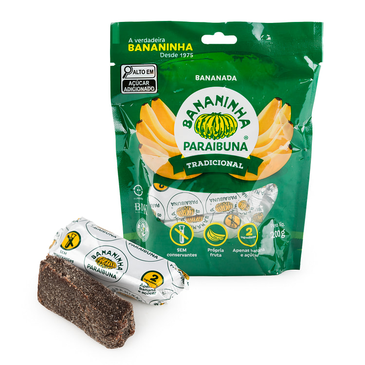 Bananinha Tradicional Paraibuna 200 g