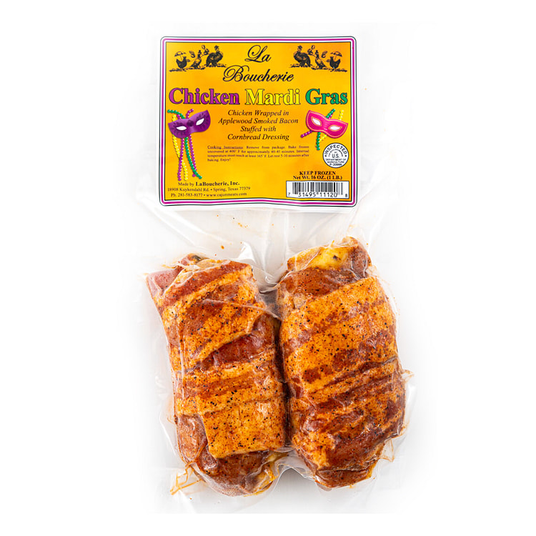 狂欢节玉米面包酿鸡腿肉（烤箱/空气炸锅） 16 盎司