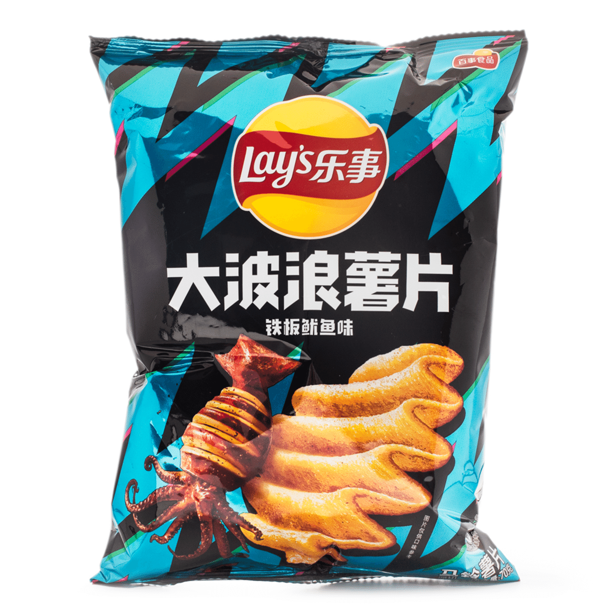 Lay's Wave Chips, Grilled Squid Flavor 70 g*22 pack