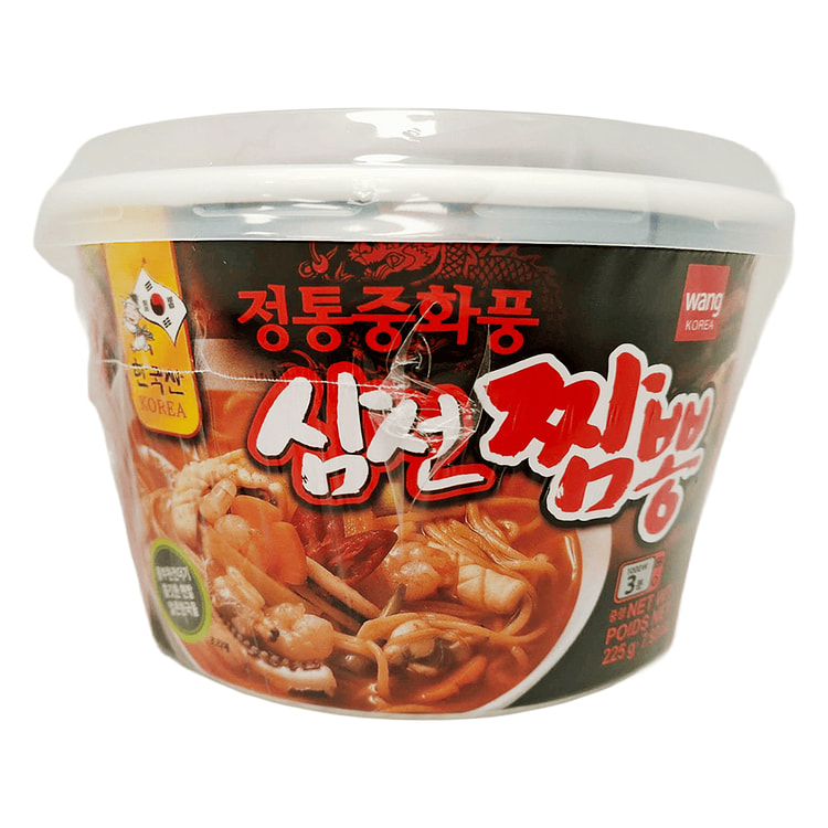 WANG韩式三鲜辣海鲜面（碗装） 225 克