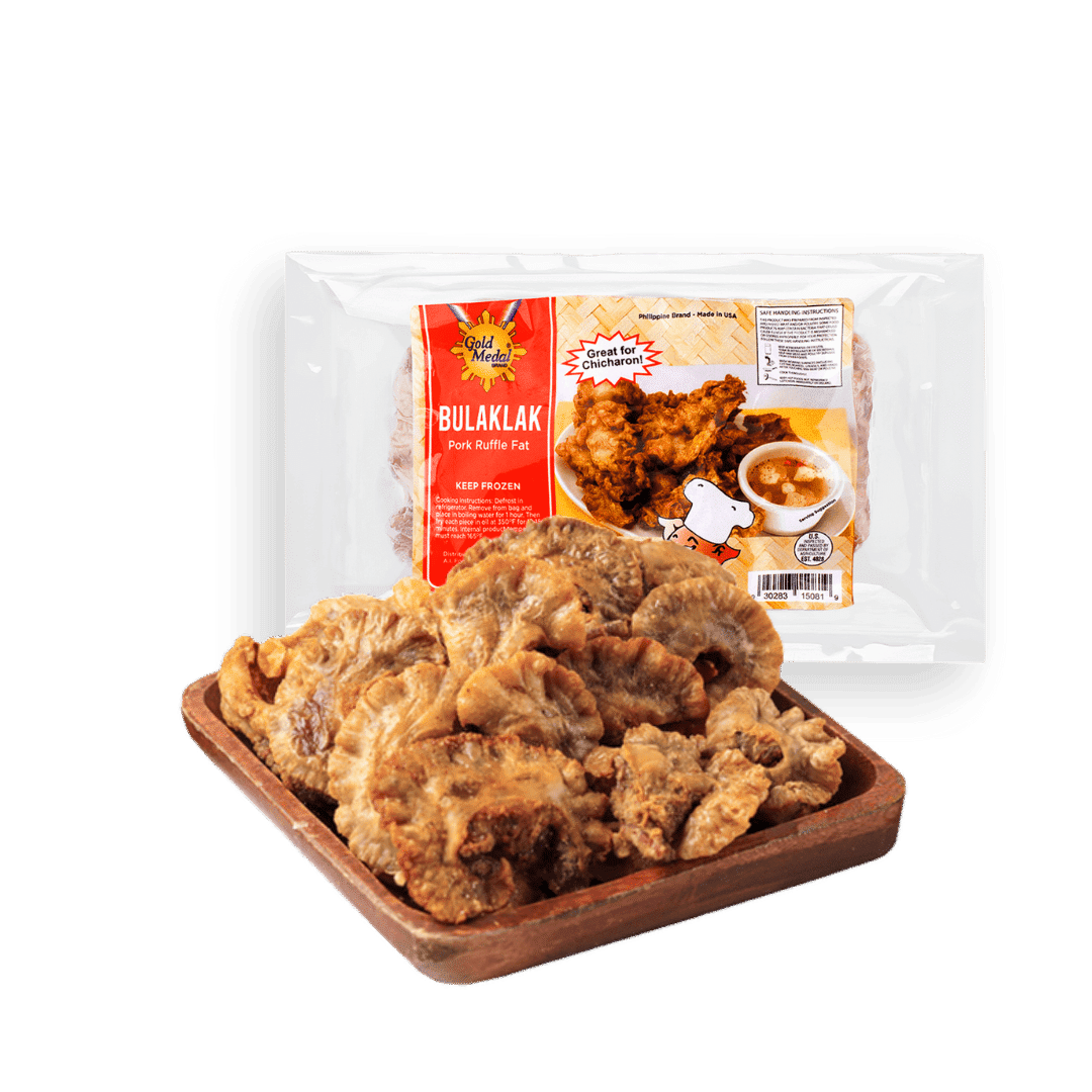 Gold Medal Chicharon Bulaklak, Pork Ruffle Fat, Frozen 32 oz