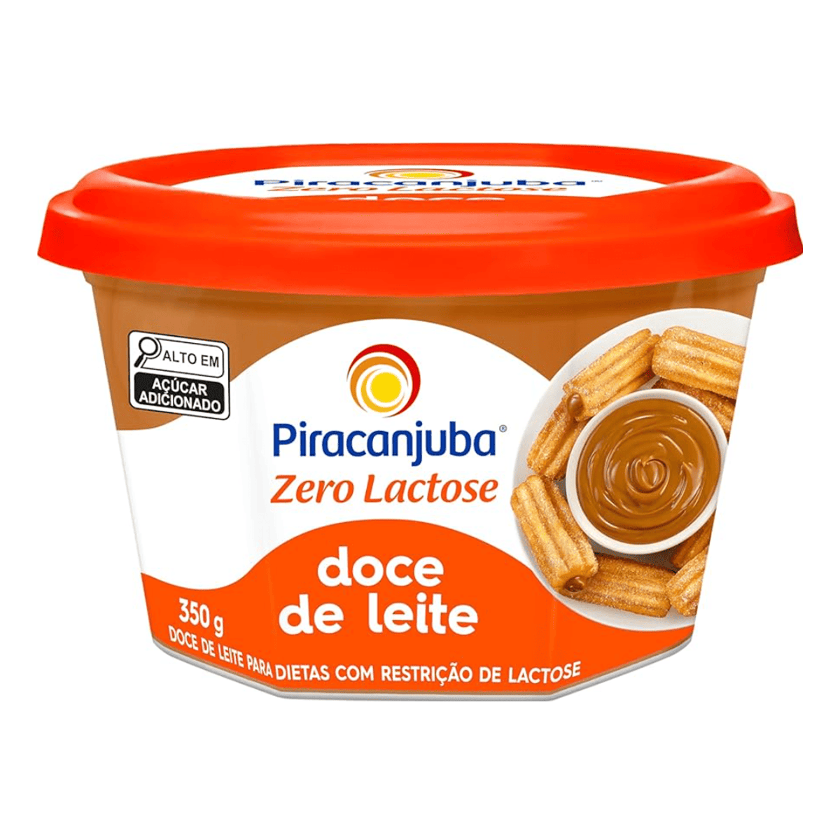 Piracanjuba Zero Lactose Dulce de Leche 350 g