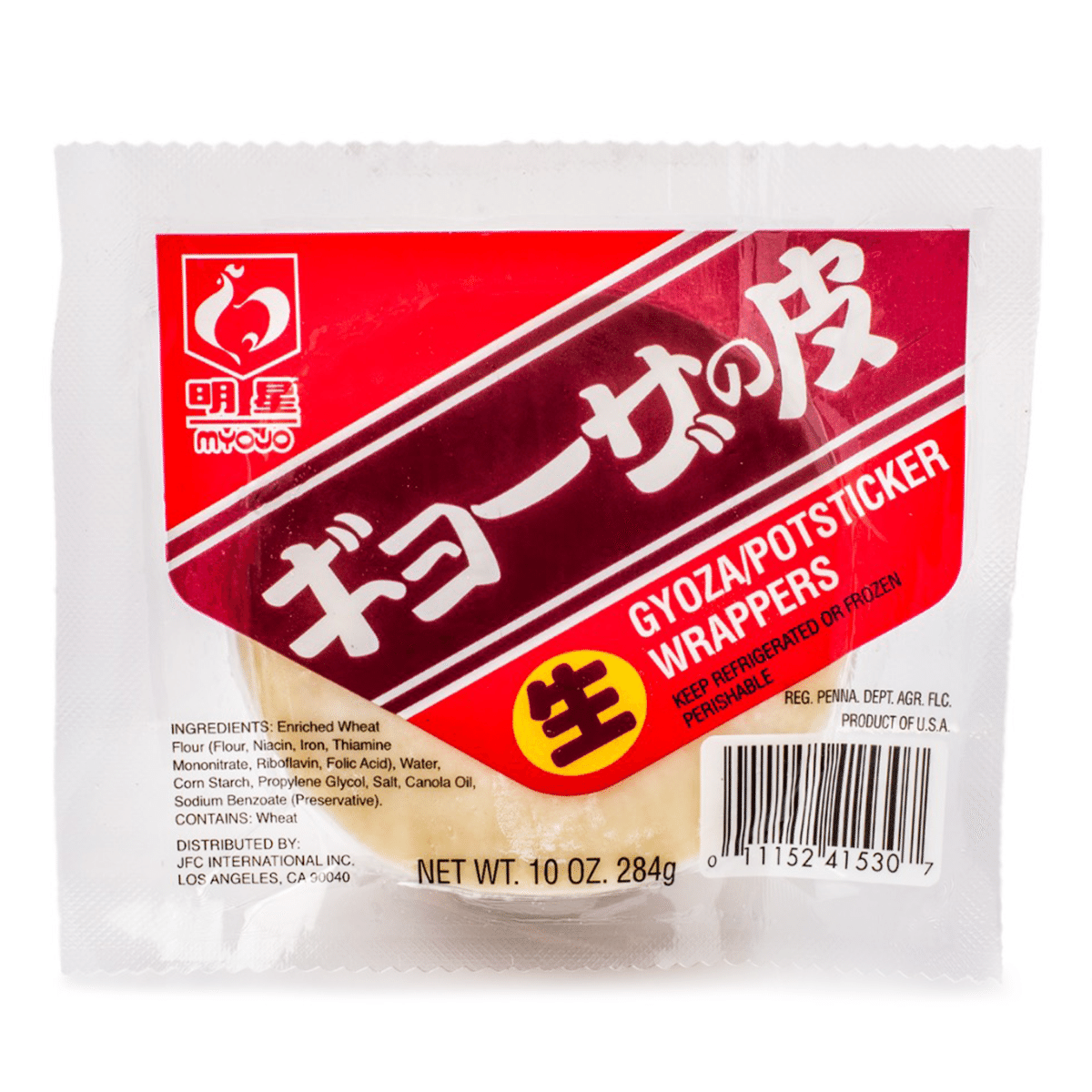 Myojo Gyoza Skin Frozen 10 oz