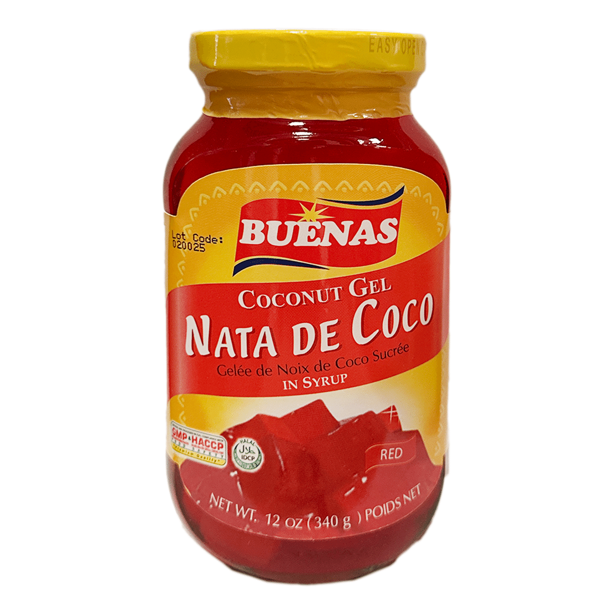 Buenas Nata de Coco (Red) 12 盎司