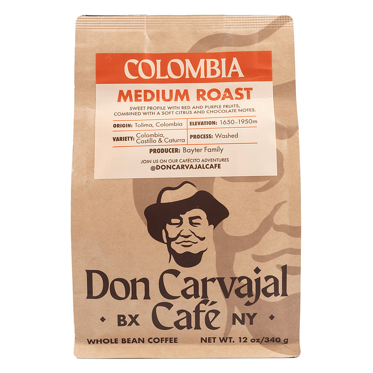 Don Carvajal Colombia Medium Roast 12 oz