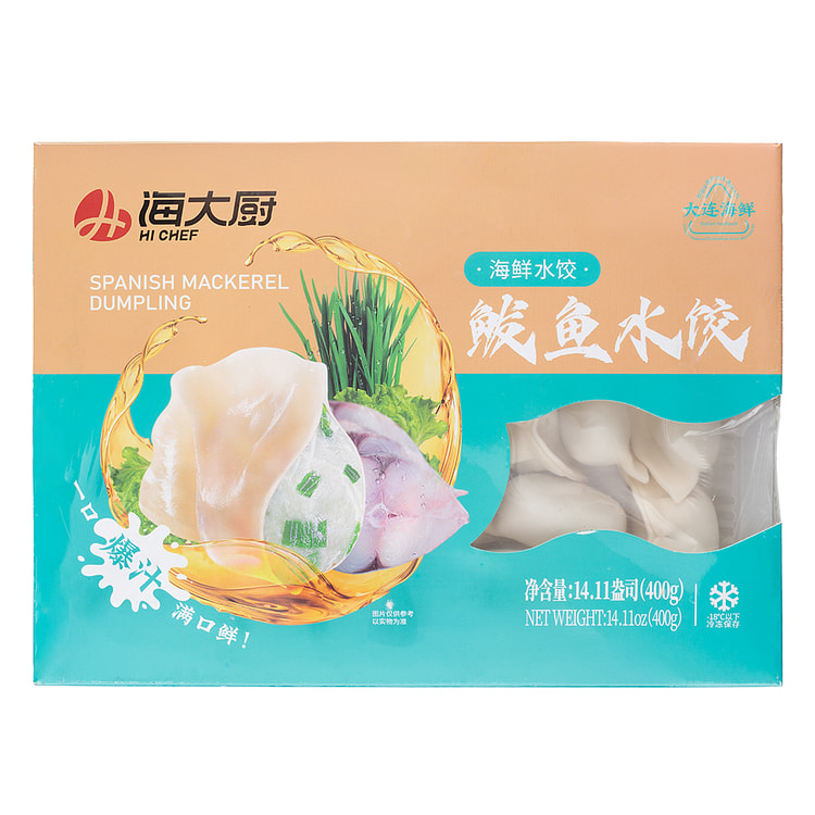 海大厨 鲅鱼水饺 400 克