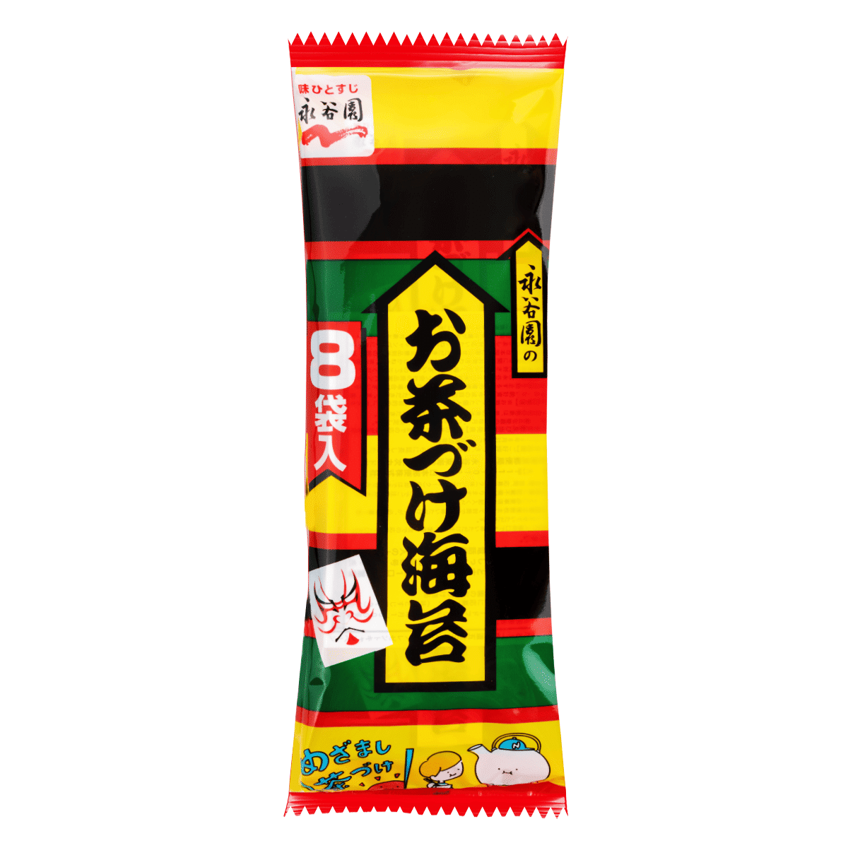 Nagatanien Ochazuke Nori 8P 1.69 oz