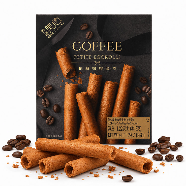 MX Petite Coffee Eggrolls (6pcs) 1 each