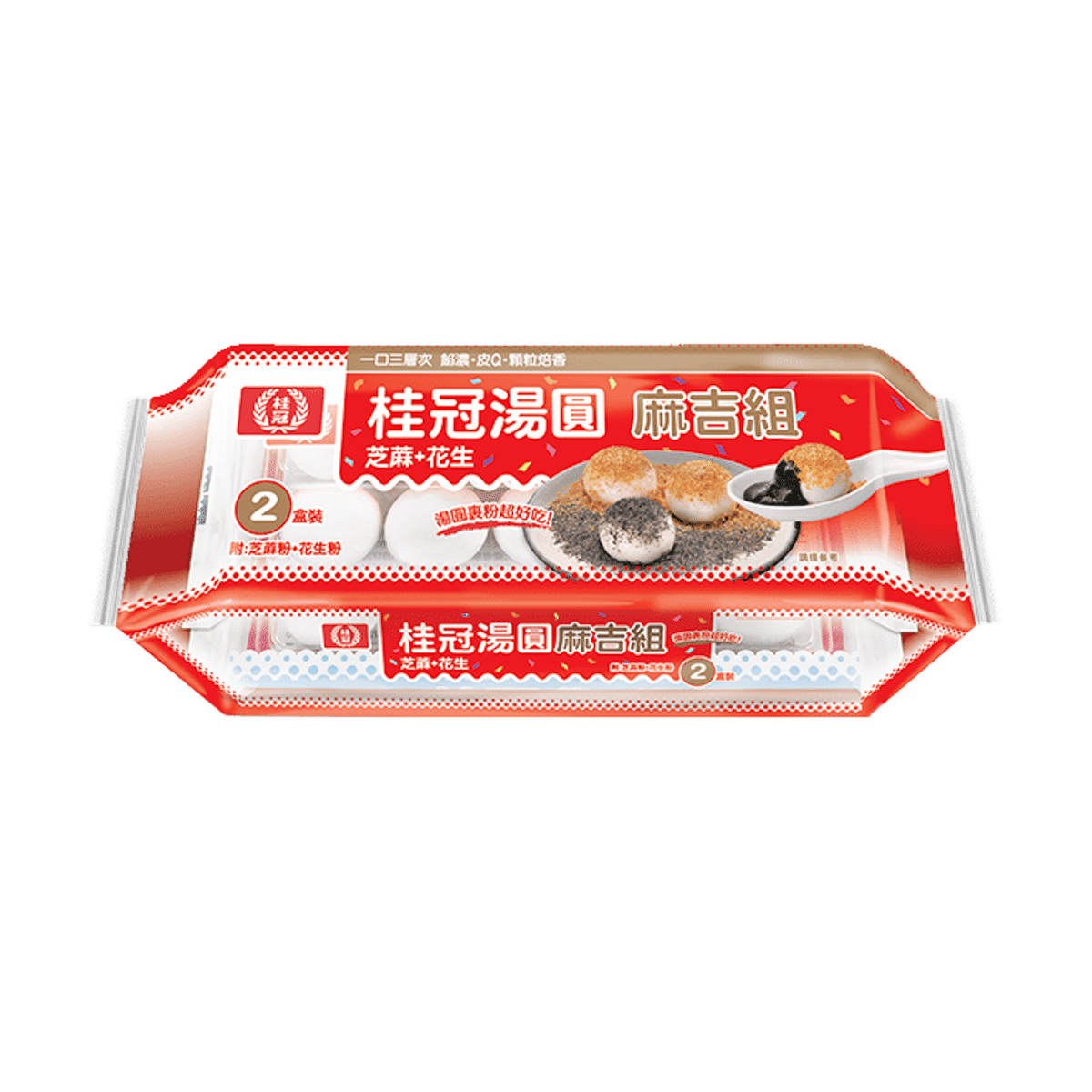 Laurel’s Mochi Combo(Peanut, Black Sesame) 20PC 460 グラム