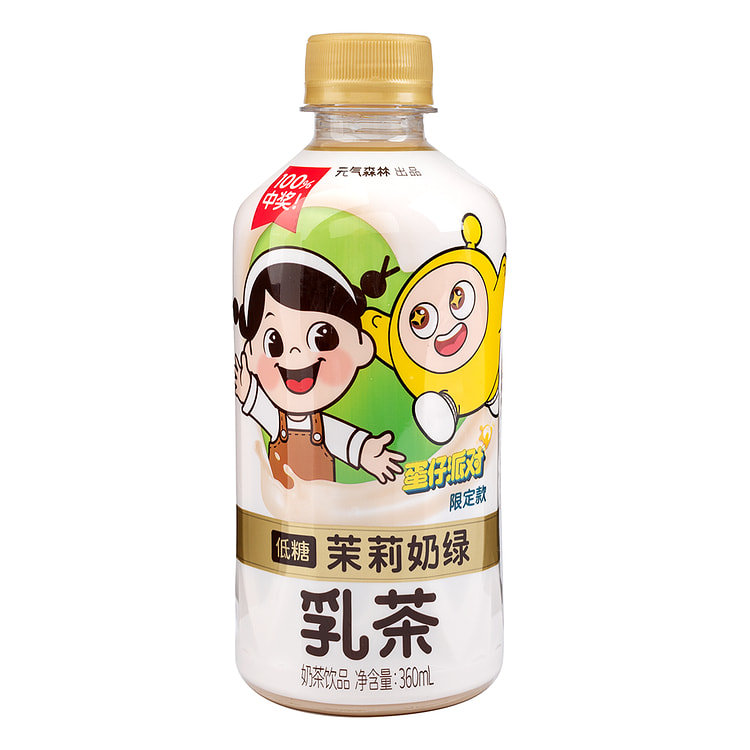 元气森林 茉香奶绿乳茶 低糖 新旧包装混发 360 毫升