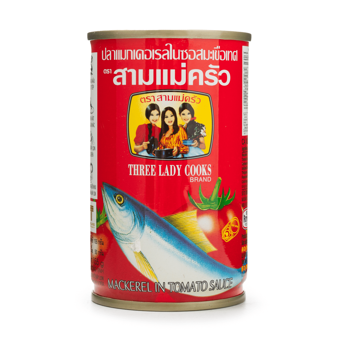 Three Lady Cooks Brand Mackerel in Tomato Sauce 155 克
