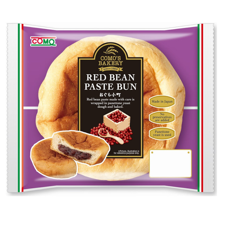 Como Bread Red Bean Paste Bun 3.25 盎司