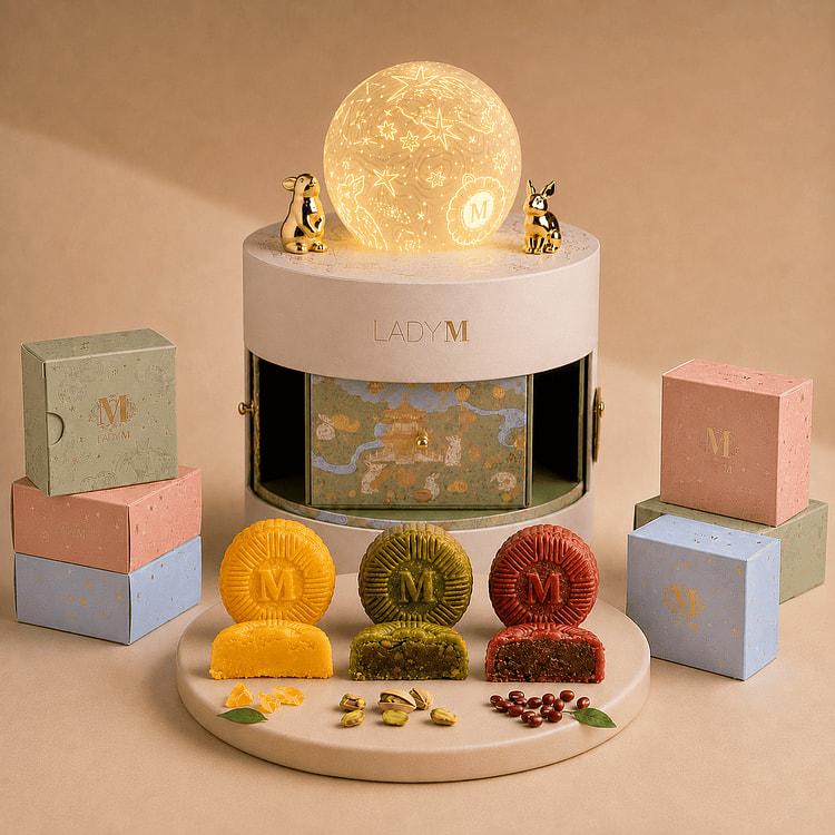 2026 Lady M 星夜幻境投影 月餅礼盒 【免运费】 210 克