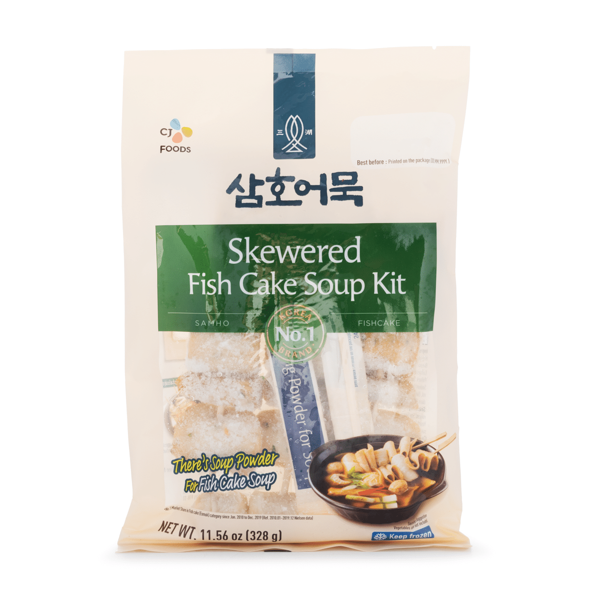 CJ Samho Fish Cake Skewers For Soup 328 g