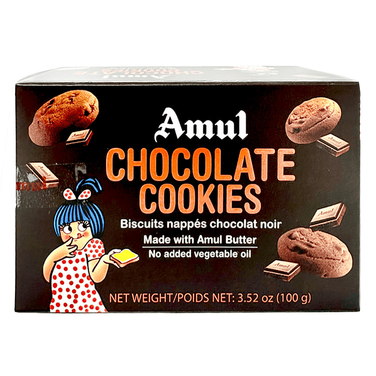 AMUL CHOCOLATE COOKIES 100GM 100 g