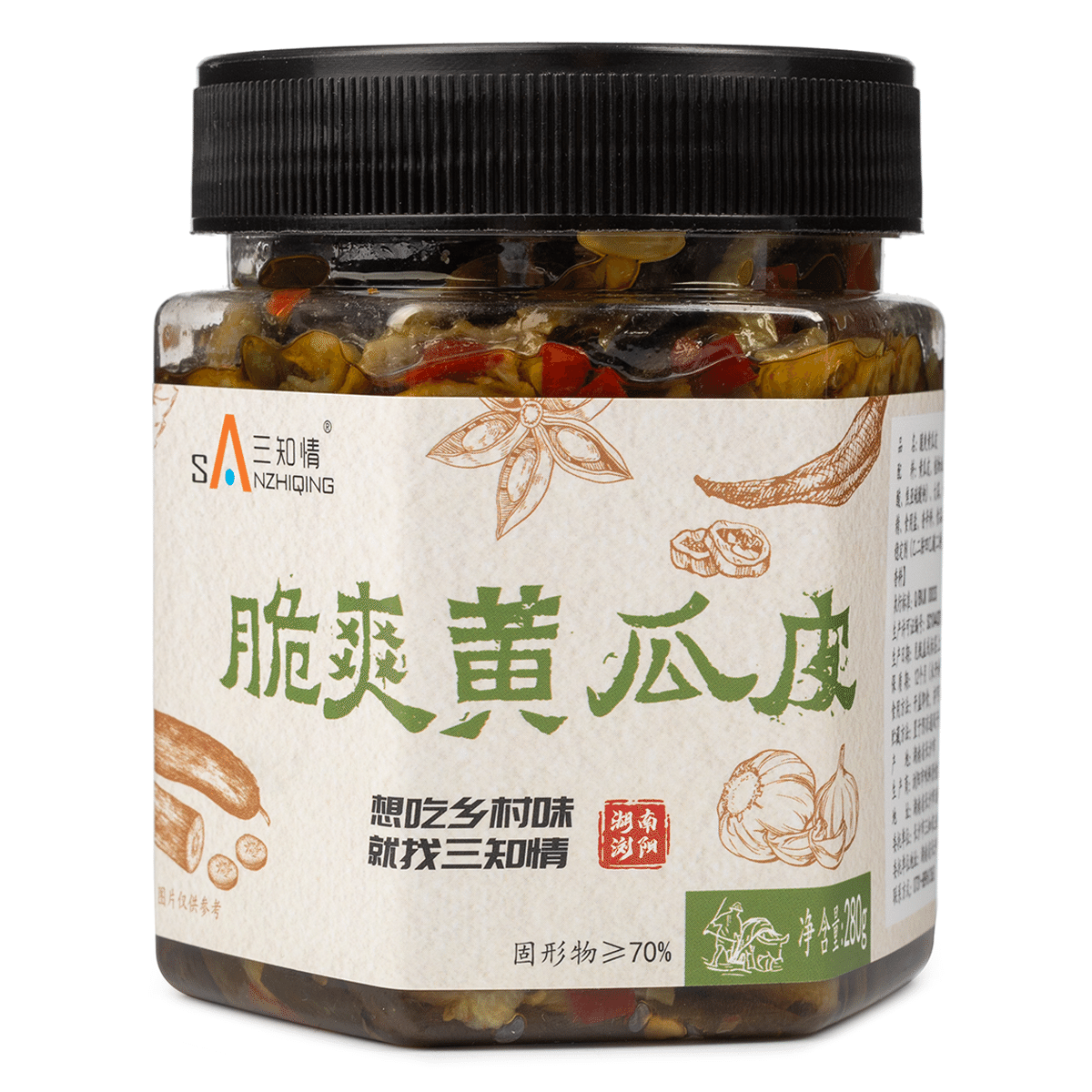 Sanzhiqing Crispy Cucumber Skin 280 g