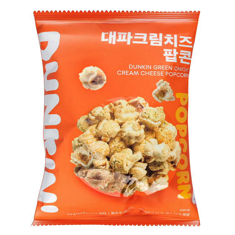 던킨 대파크림치즈 팝콘 80 그램