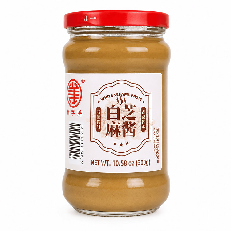 崔字牌 白芝麻酱 300 克