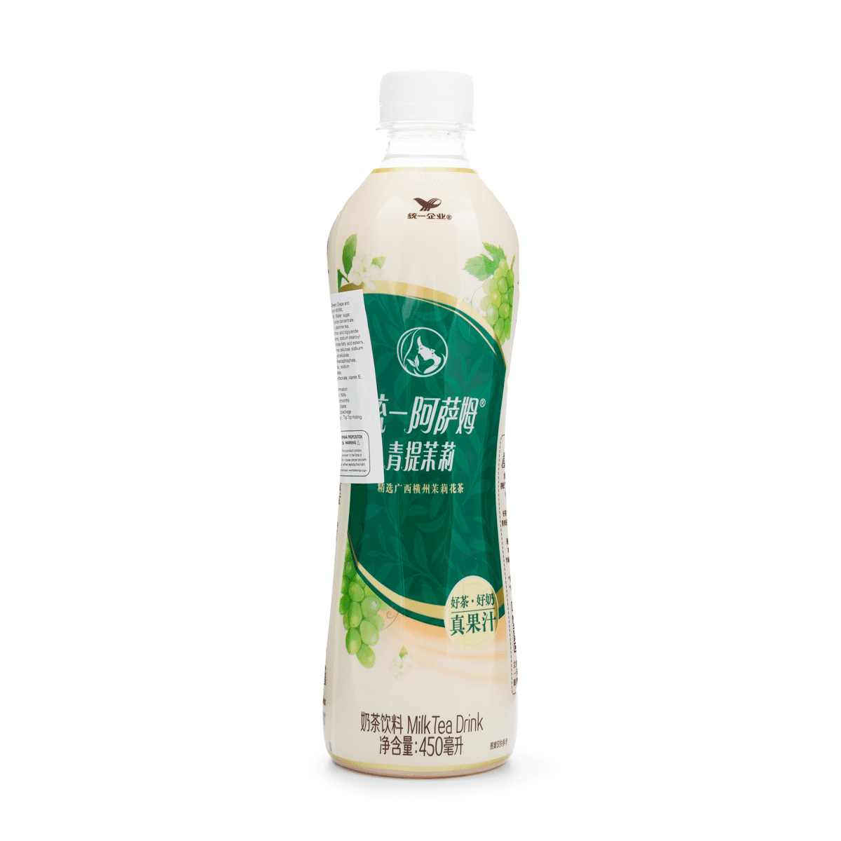 统一 阿萨姆奶茶青提茉莉味 450 毫升