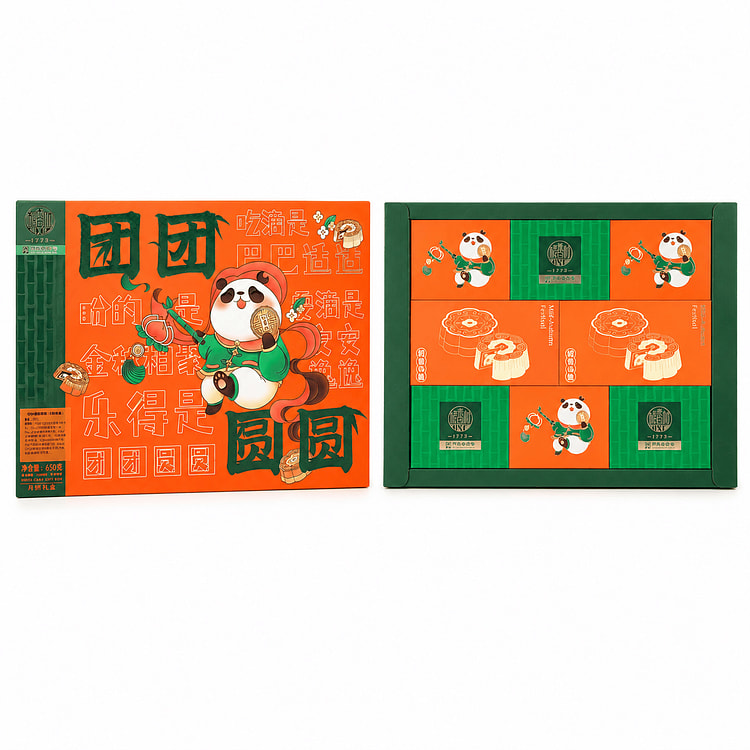 稻香村 团团圆圆礼盒 【中秋团圆礼盒】 650 克