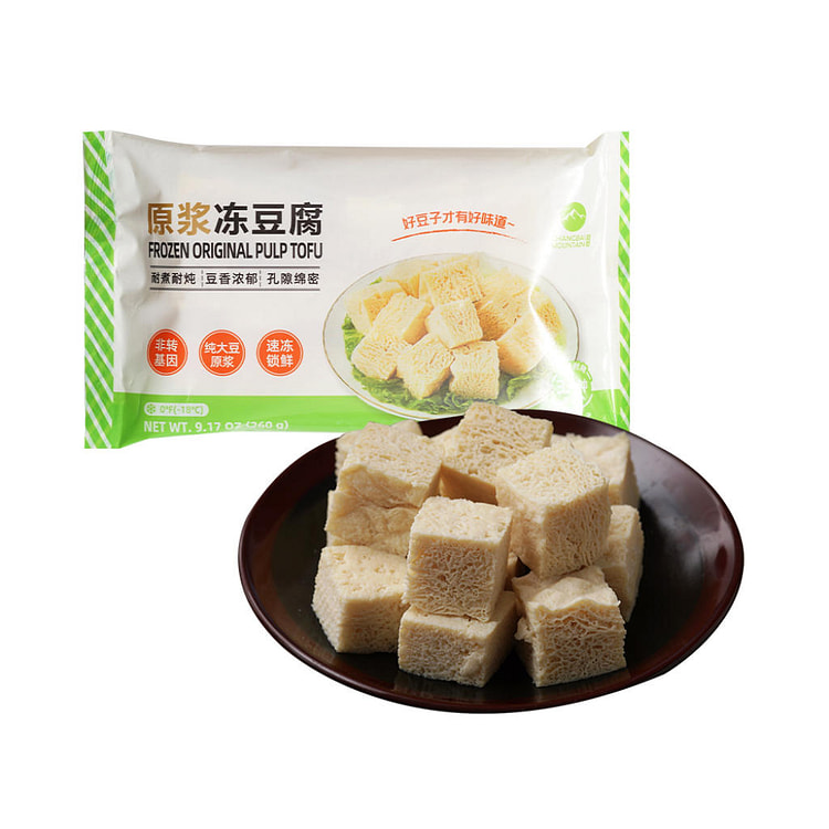 长白山 原浆冻豆腐(非转基因） 260 克