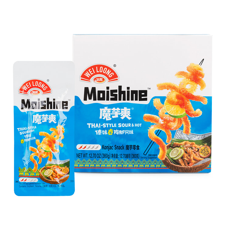 卫龙魔芋爽傣味春鸡脚风味 360 克