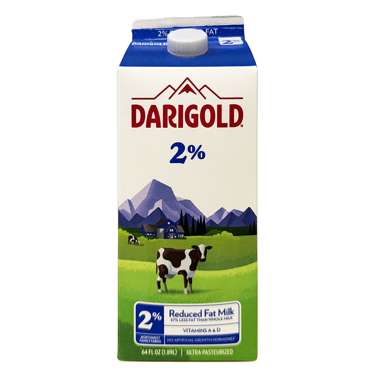 Darigold 2% 低脂牛奶 1890 毫升