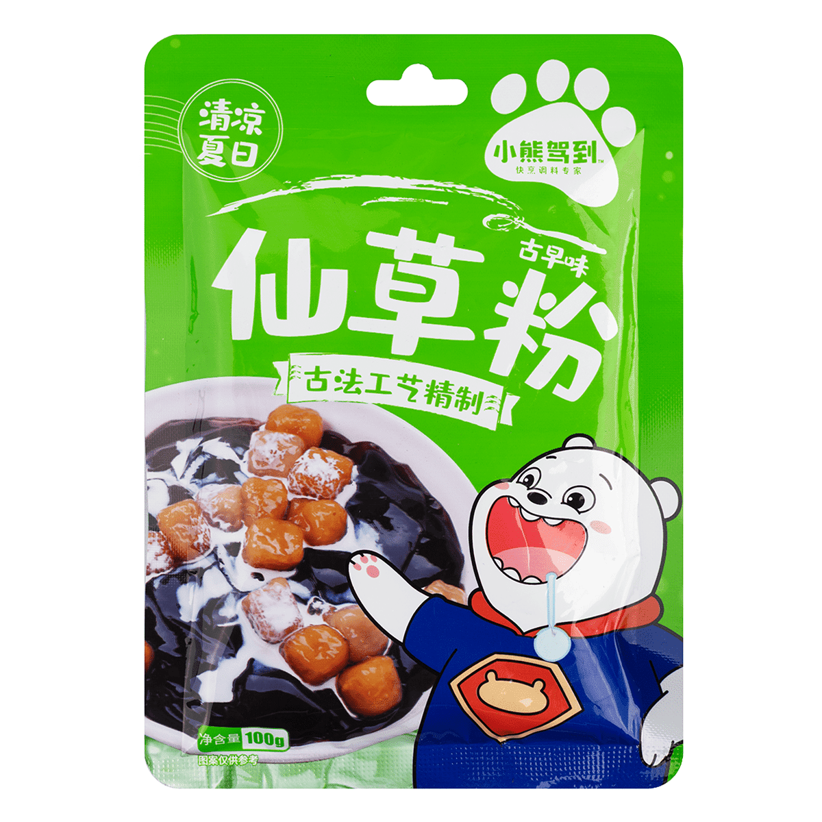 Bear Coming Grass Jelly Powder 100 g