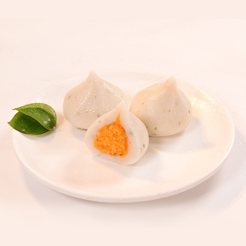 Yaba Crab Flavored Fish Roe Moji Balls, Frozen Weee!