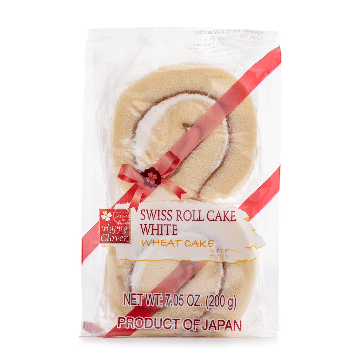Happy Clover Swiss Roll Original 200 g