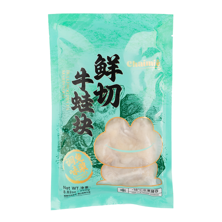 柴米 免浆牛蛙切块 250 克