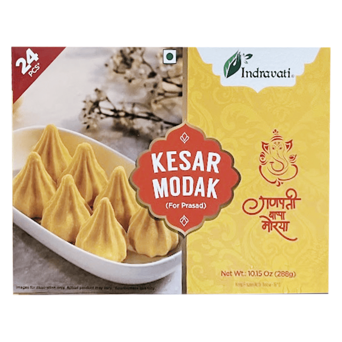 Indravati Kesar Modak 288 g